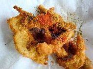 美味的香酥炸鸡柳