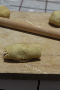 美味的亲子五福面包做法图解11)