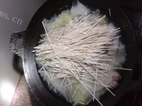 鲜甜的鲅鱼煮面汤做法图解6)