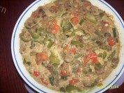 美味的东北鸡蛋焖子