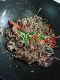 家常菜孜然牛肉片做法图解7)