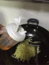 爱上醋溜土豆丝做法图解4)