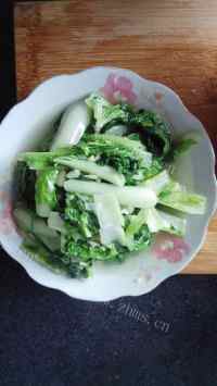 家常菜蒜香小白菜
