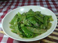 家常菜清炒豌豆片