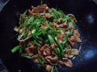诱人的辣椒炒肉
