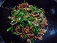 诱人的辣椒炒肉