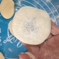 诱人的紫薯奶酪饼做法图解9)