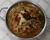 家常菜麻辣肉片