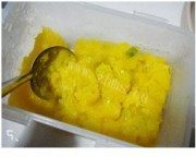 自制青梅芒果冰沙