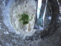 可口的青汁虾仁水饺做法图解2)