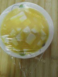 DIY美食-肉末豆腐蛋羹做法图解5)
