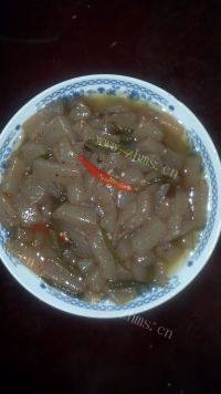 食欲满满的炒魔芋