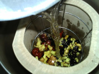 营养姜枣黑黄豆浆的做法图解八