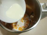 美味的奶油南瓜米糊做法图解6)