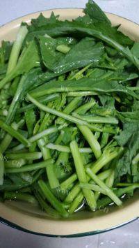 蒜香油菜自制做法图解1)