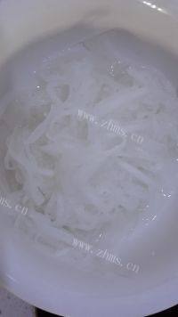 家常菜油泼萝卜丝做法图解3)