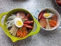 美味的荞麦冷面做法图解8)