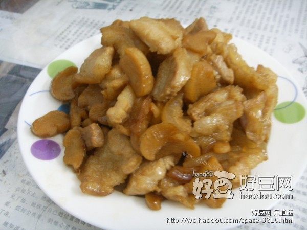 花肉炒萝卜干