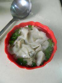 鸡汤菜肉馄饨做法图解18)