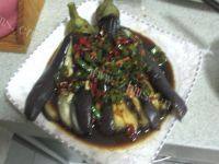 口感饱满的蒸茄条
