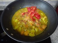美味的咖喱鸡腿饭做法图解9)