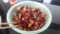 美味的大肉粽做法图解2)