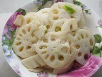 自己做的糖醋藕片
