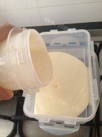 绿色食品榴莲雪糕做法图解7)