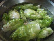 儿菜炒肉片做法图解1)