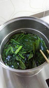 家常菜蚝油芥兰做法图解3)