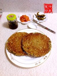 自制杂粮饼做法图解9)