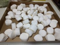 糖果棉花糖版抹茶花生牛轧做法图解5)