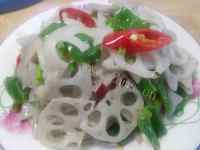 家常菜酸辣藕片