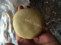 色泽鲜亮的红豆酥饼做法图解7)