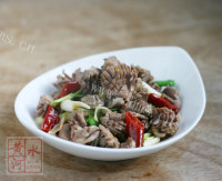 家常菜酸辣鸡胗