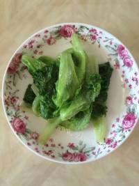 色香味浓的白灼生菜做法图解5)