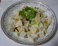 家常菜小葱拌豆腐做法图解3)