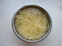 家常菜香辣土豆丝做法图解3)