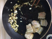 家常菜干煸菜花做法图解4)