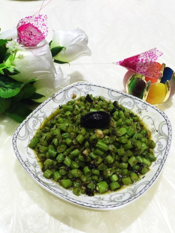 油而不腻的橄榄菜炒豆角