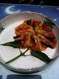 家常菜菊花茄子