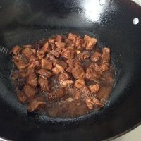 香喷喷的红烧羊肉豆芛的做法图解四