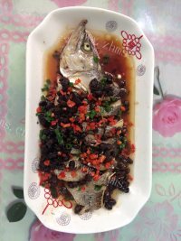 豆豉蒸鱼做法图解3)