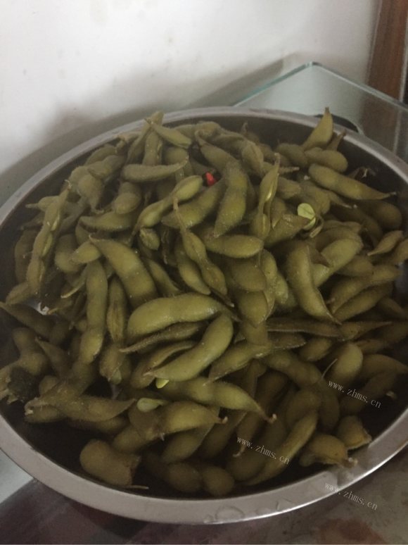 美味营养的五香毛豆