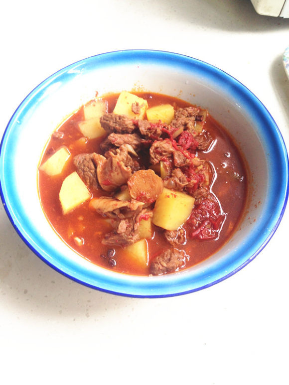 美味营养的西红柿牛腩