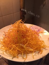 家常炸地瓜丝做法图解3)