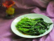 喷香的蚝油菜心