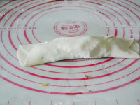 鲜香酥脆韭菜褡裢火烧做法图解15)