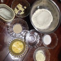 自制豆沙卷面包做法图解1)