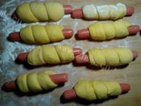 美味的南瓜火腿肠卷的做法图解十二